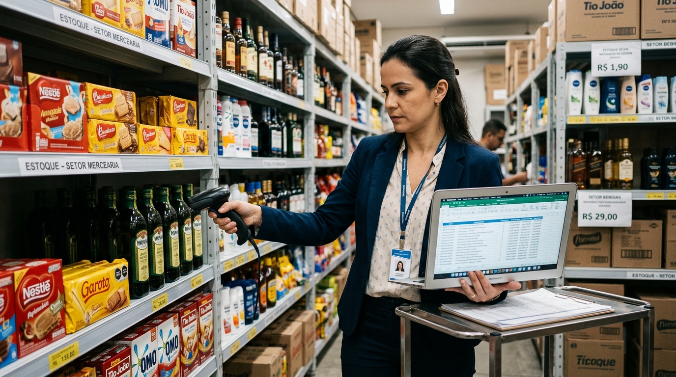 gestao fiscal estoque supermercado